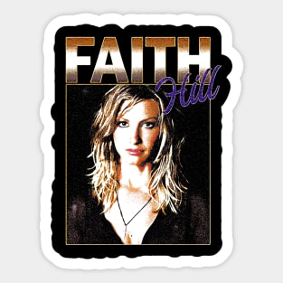 Faith Hill, Vintage, Country Music Singer Sticker